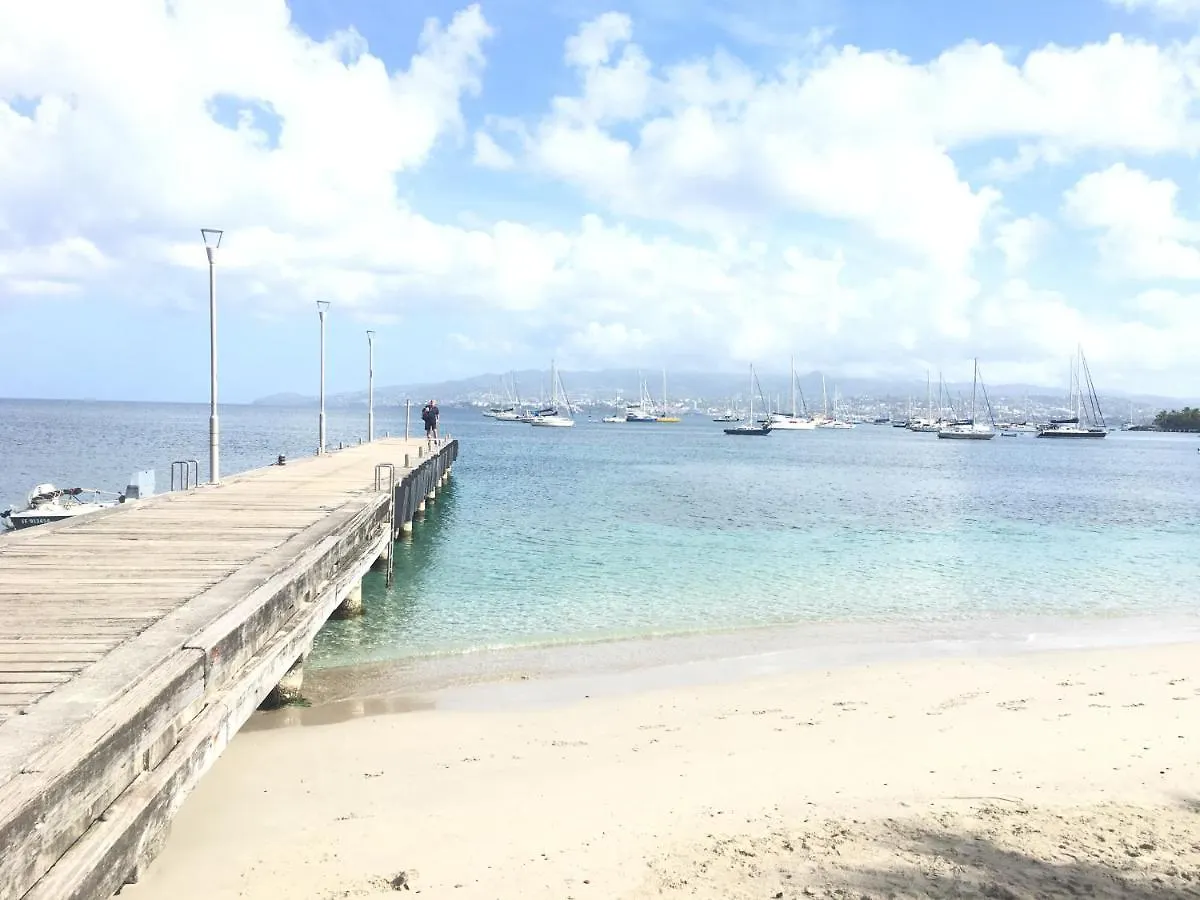 Appart Bleu Caraibe Bord De Mer Breakfast Promo Sur Wwwvacancesenmartiniquecom Hotel Les Trois-Ilets